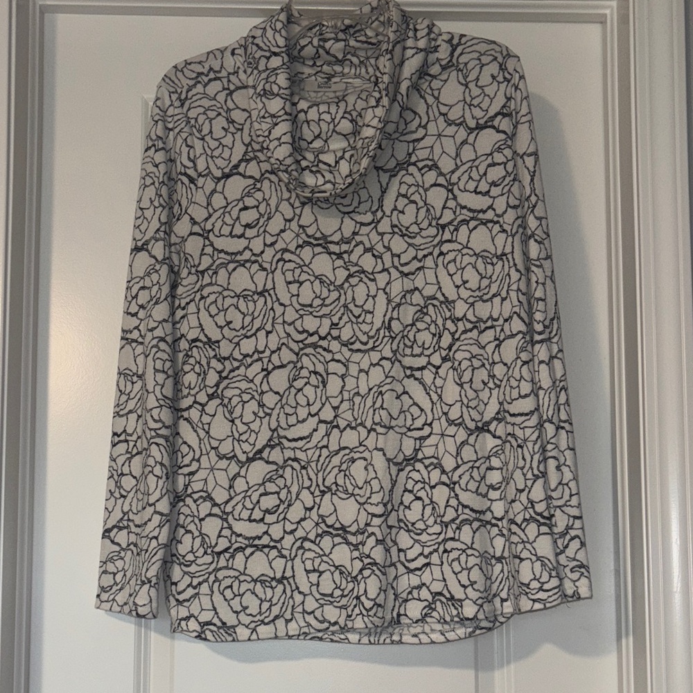 Croft & Barrow cowl neck sweater